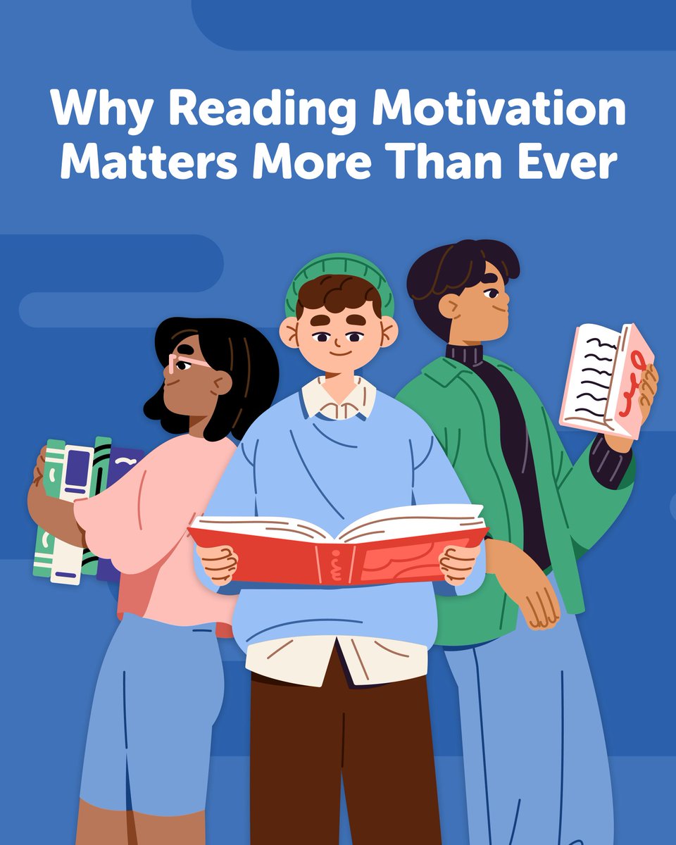 beanstackapp's tweet photo. One more chapter or one more video? 📚📱Reading has more competition for attention than ever. That’s why motivation matters.
Choice, connection, and meaningful reading experiences can help turn reading into something students choose. 👉 #KeepReading https://t.co/BwjN80rDJF https://t.co/DsoHPXMWaT