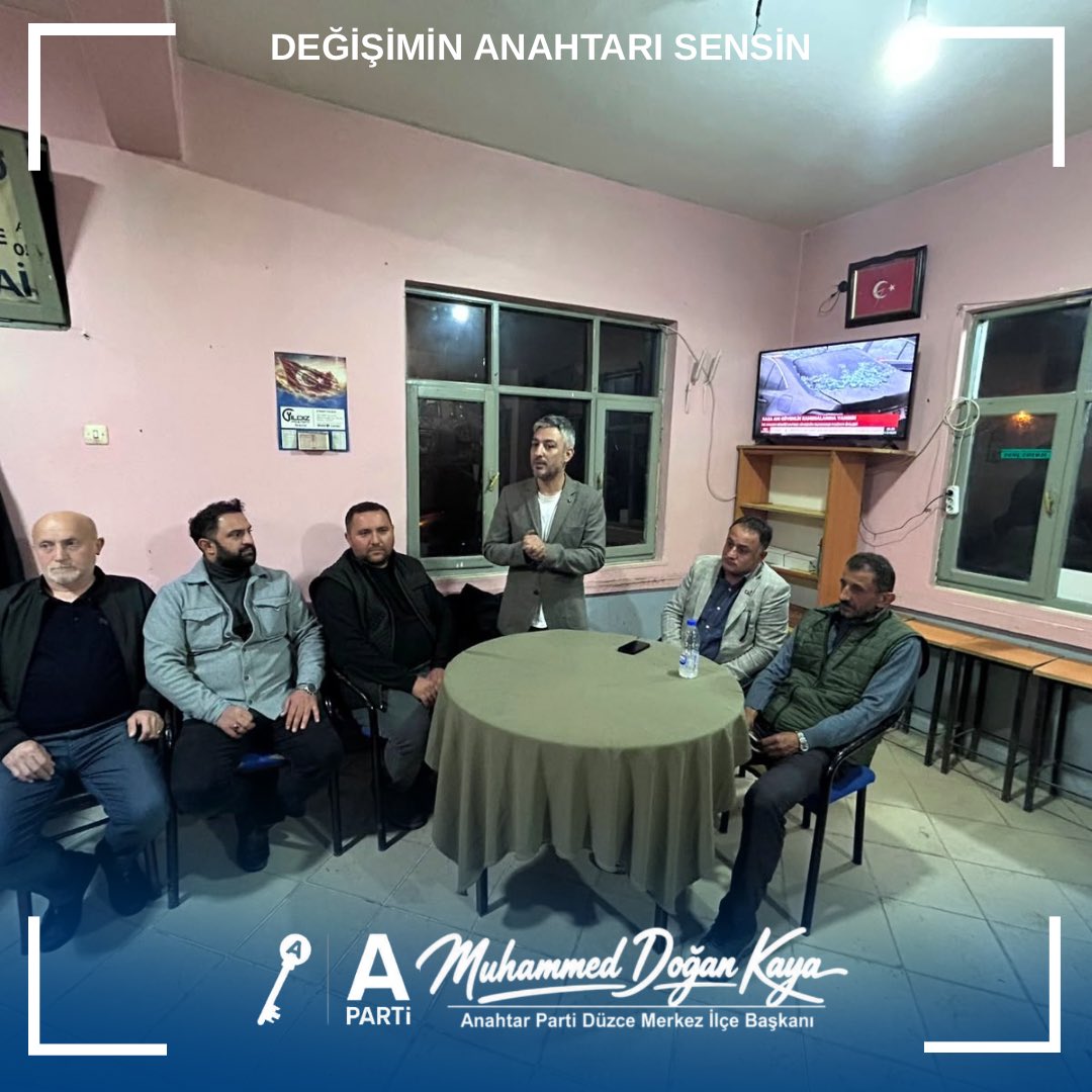 apartiduzceilce's tweet photo. Anahtar Parti Düzce Merkez İlçe Başkanlığı olarak Eminaçma Köyü’nde hemşehrilerimizle bir araya geldik.

Köy sakinlerimizle sohbet ederek görüş ve taleplerini dinledik.

Samimi karşılamaları ve misafirperverlikleri için Eminaçma Köyü sakinlerine teşekkür ediyoruz. https://t.co/RY3IaFLc1j