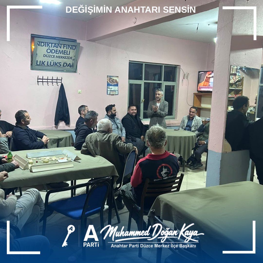 apartiduzceilce's tweet photo. Anahtar Parti Düzce Merkez İlçe Başkanlığı olarak Eminaçma Köyü’nde hemşehrilerimizle bir araya geldik.

Köy sakinlerimizle sohbet ederek görüş ve taleplerini dinledik.

Samimi karşılamaları ve misafirperverlikleri için Eminaçma Köyü sakinlerine teşekkür ediyoruz. https://t.co/RY3IaFLc1j