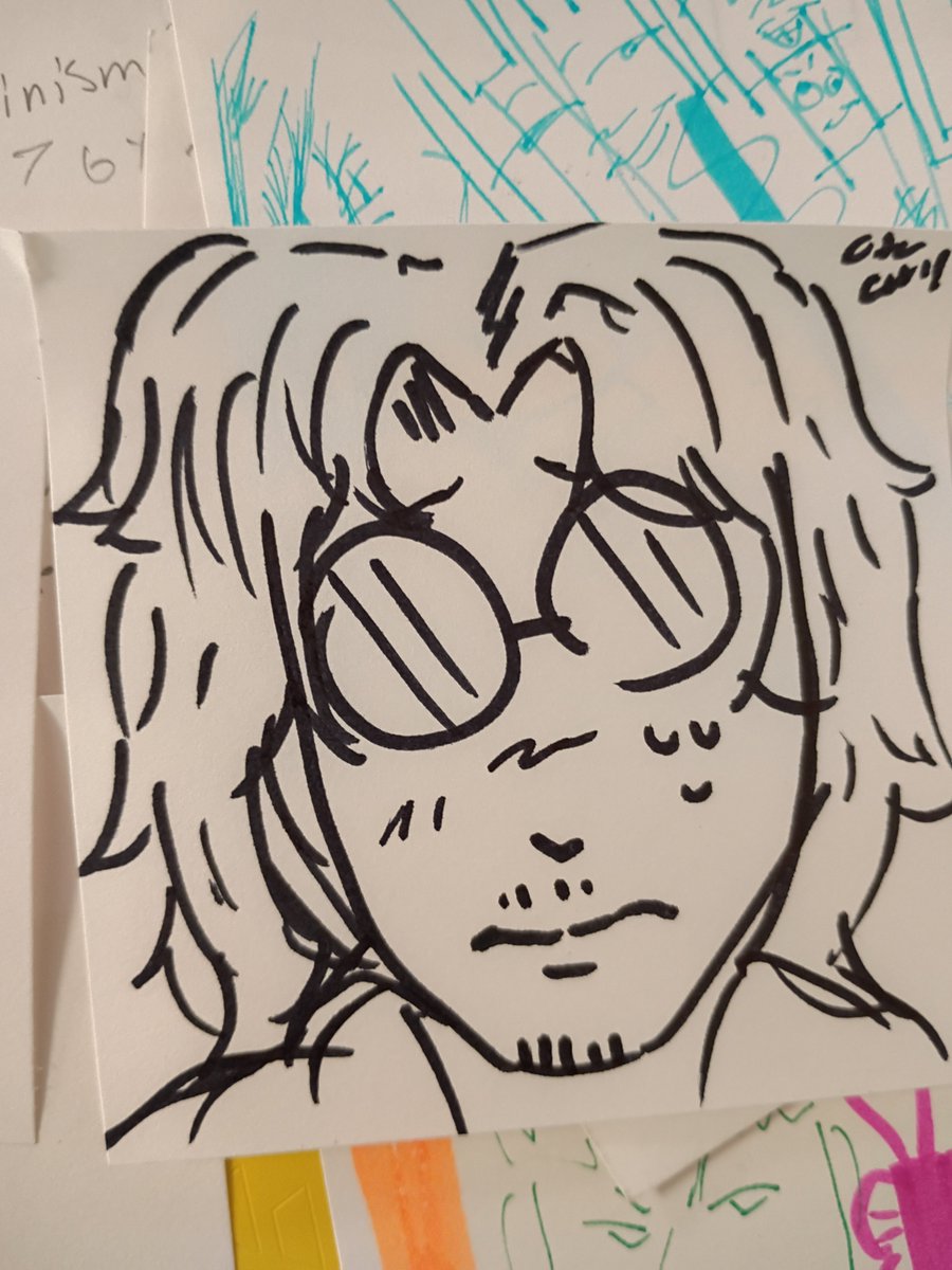 vanagogecoMM's tweet photo. Damn I really gotta start changing it up, but I really love drawing their faces on sticky notes it's just so satisfying, and I love them sm lol #otasune https://t.co/UnpCKjqtQJ