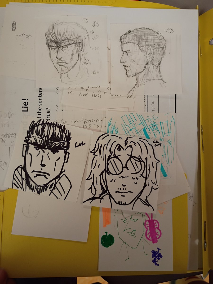 vanagogecoMM's tweet photo. Damn I really gotta start changing it up, but I really love drawing their faces on sticky notes it's just so satisfying, and I love them sm lol #otasune https://t.co/UnpCKjqtQJ