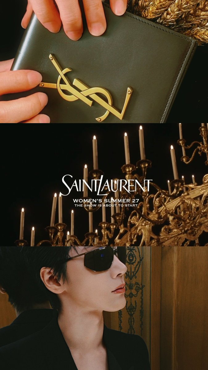 thechxyxhyun's tweet photo. นี่ล่ะๆๆๆ เตนล์ลีดีมาก ลุควันนี้หล่อหรูดูแพงสุดๆ โคตรจะลายเซ็นต์ YSL ยกให้เป็นอีกลุคที่ชอบมากกกกกกกกกก 😎👍🏻 

TEN AT SAINT LAURENT SUMMER27 
#TENforYSLPFW27
#Saintlaurentxten https://t.co/J9N9Ma0Q3p