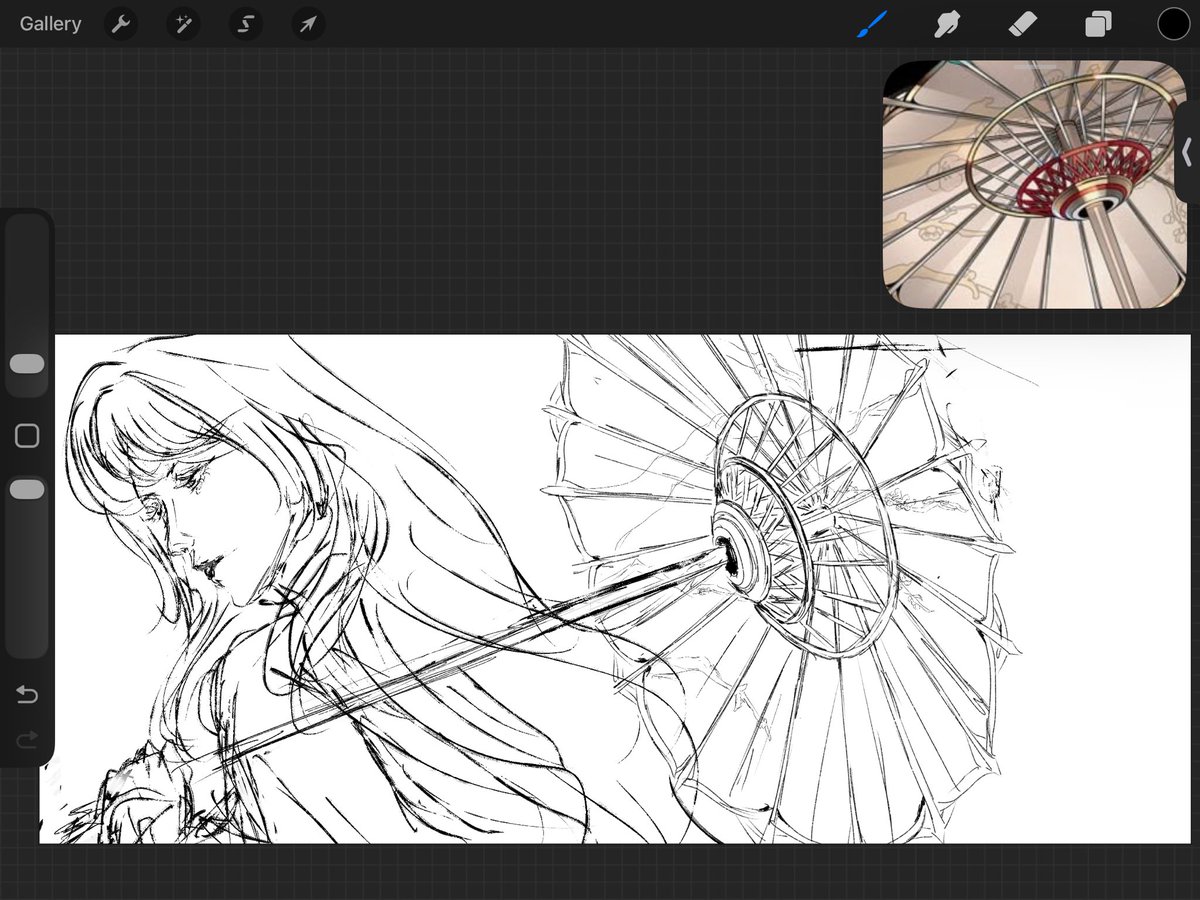 Anox0wr's tweet photo. Initial sketch of tanemura riko #p5x https://t.co/IYW7QGR4kP