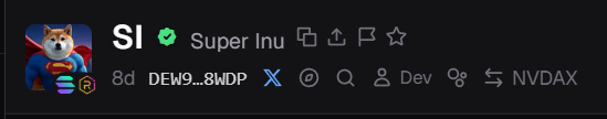 27tipopiski's tweet photo. SI surpassed a market cap of $40M , and its price is now $34.7 million.
solana:DEW9dSN6QpWyNthphCpMmAbZP1Q4cEKR9xQXAri98WDP 
DEW9dSN6QpWyNthphCpMmAbZP1Q4cEKR9xQXAri98WDP 
It looks like a really good coin. https://t.co/3DzyfJmYDa