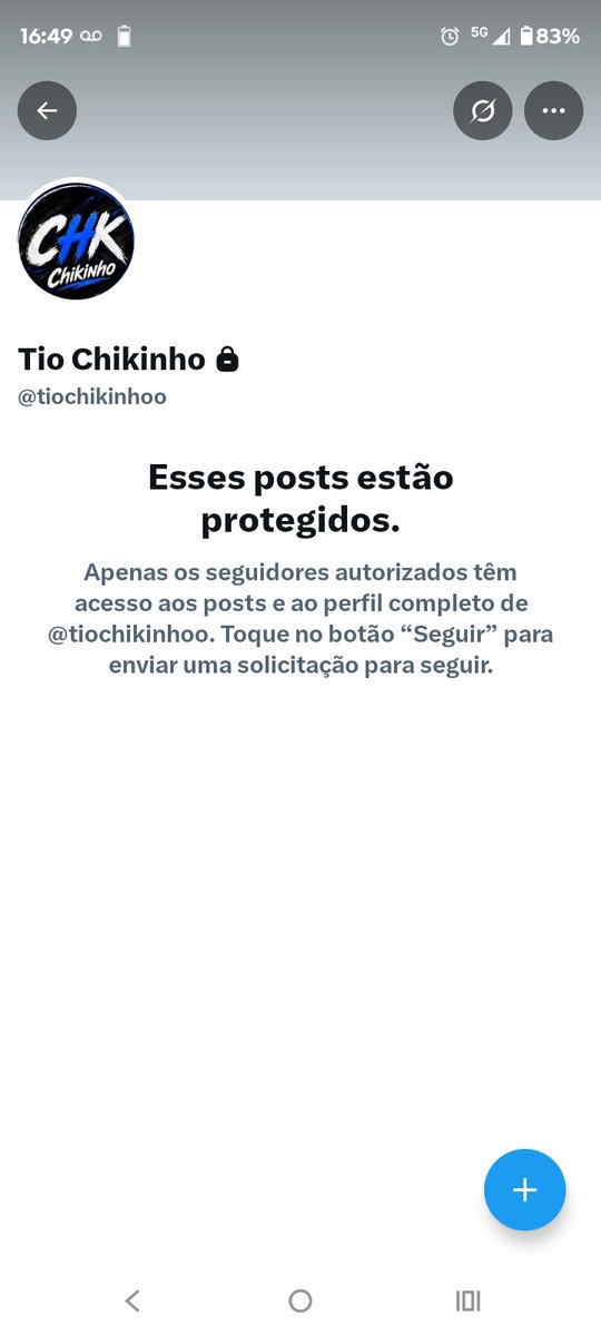 tiochikinho's tweet photo. O golpista que fez um fake da minha página https://t.co/eromGu9wg8