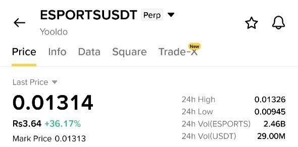 🌟WHALES PUMPs SIGNAL 🌟

⚡️Pair: ESPORTS/USDT
Type: LONG 🟢
💫Leverage:  (20X_100X)

🎗ENTRY ZONE:

1) 0.013
2) 0.011

🚀 TARGETS:

1) 0.015
2) 0.018
3) 0.022
