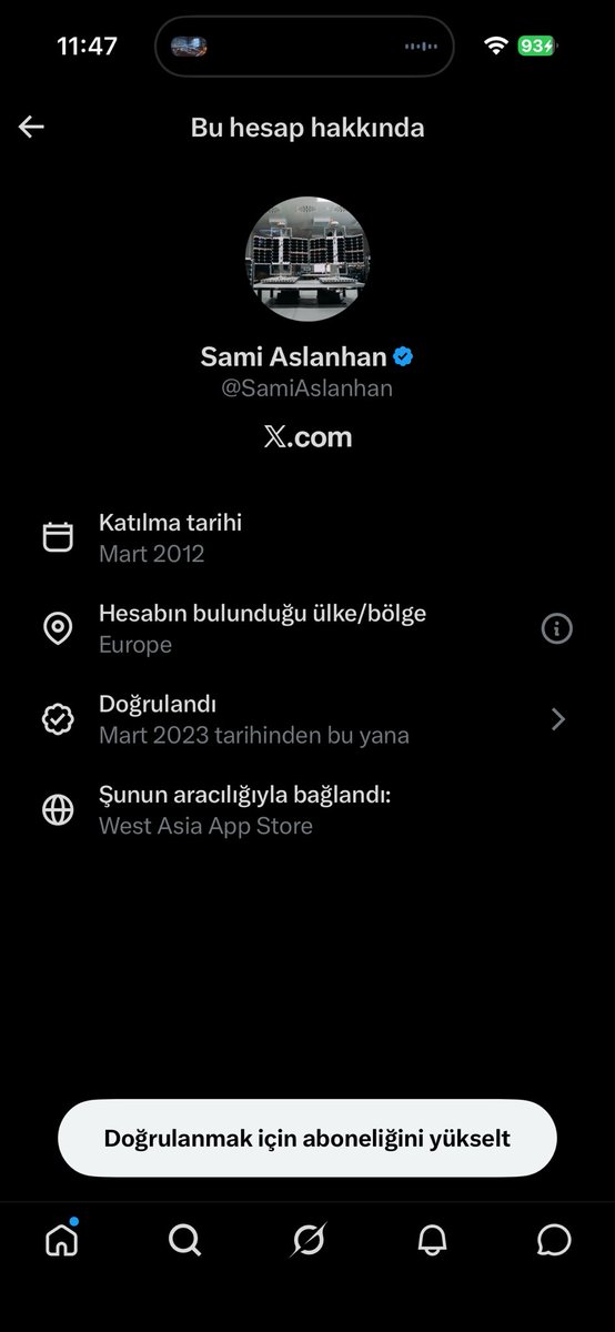 alpacino33I's tweet photo. 🚨 SOSYAL MEDYA HESAPLARINDA ŞİMDİ DE KONUM KAÇAMACAĞI!
$kontr patronu @SamiAslanhan X hesabındaki konumu Yunanistan şimdi de "Europe" olarak değişti! Instagram kapatıldı unvanlar silindi  şimdi de IP izleri gizleniyor
@spkgovtr Bu şahsın kaçışına ve delil karartmasına DUR DEYİN! https://t.co/GQvDjPqRL7