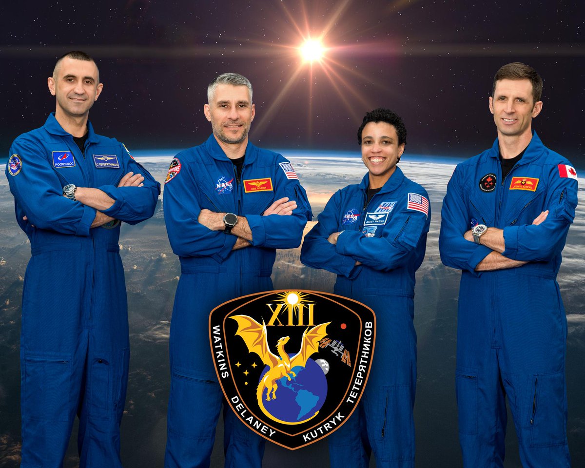 Space_Station's tweet photo. .@NASA will broadcast @SpaceX Crew-13 launching aboard Dragon at 11:10 a.m. EDT on Thursday, Oct. 1, to the space station where it will dock the same day at around 7 p.m. Coverage starts at 9:20 a.m. More... https://t.co/XZHocKcEjo https://t.co/VYs3rnmntN