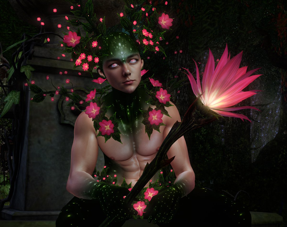justterru's tweet photo. Whispers in the Forest

• Outfit &amp; Staff: Faunus – Night Blooming
• Head: BeSpoke – Blossom

HQ and Credits: https://t.co/PklqKmlRsG

#faunus #bespoke #secondlife #sl #virtualphotography #digitalart #art #3DArt #fantasy #slfantasy https://t.co/wPnzDV3LF9