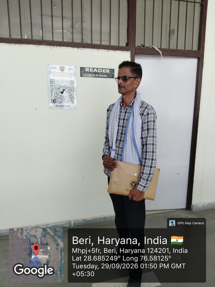 SumitVerma2003's tweet photo. @jhajjarpolice @DGPHaryana @cmohry @TheOfficialHGB @JhajjarDc @RBI @RBIsays @SVBHaryana @police_haryana @NayabSainiBJP @PMOIndia @India_NHRC @NABARDOnline @FinMinIndia 265 Days 🔺 (1/2)

कानूनी प्रक्रिया की अनदेखी करना सीधे तौर पर असहयोग को दर्शाता है! क्या अब पुलिस द्वारा इस पर उचित वैधानिक कदम उठाए जाएंगे? @DGPHaryana

30 सितंबर को ACP महोदय तीसरी बार दोनों पक्ष को बुलाया हैं। 

लेकिन कितनी बार ओर?

28 और 29 सितंबर को मेरी मौजूदगी का प्रमाण। https://t.co/vmifgVLm13