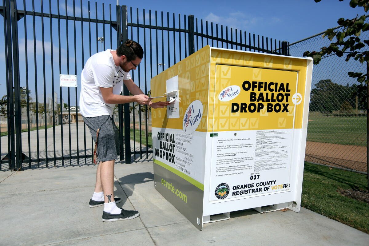 RickyDoggin's tweet photo. All the folks talking about 'turning California red' really don't understand what happens in Ca. California just keeps printing and counting mail in ballots until the candidate of their choice wins. Just ask Spencer Pratt. 

The leftest machine in California will never let a Republican win.