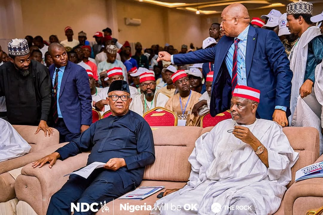 KwankwasoRM's tweet photo. As part of our engagements in Sokoto, I joined our Presidential Candidate, His Excellency Peter Obi, at the Presidential Town Hall Meeting, Sokoto Series.

In my remarks, I urged our supporters to mobilise peacefully and in strict accordance with electoral laws, while emphasising the vital importance of grassroots participation.

The gathering brought together citizens, members of the NDC family, the Kwankwasiyya and Obidient Movements for an open conversation on the issues that matter most to Nigerians and the future of our country.

Nigeria will be OK. - RMK