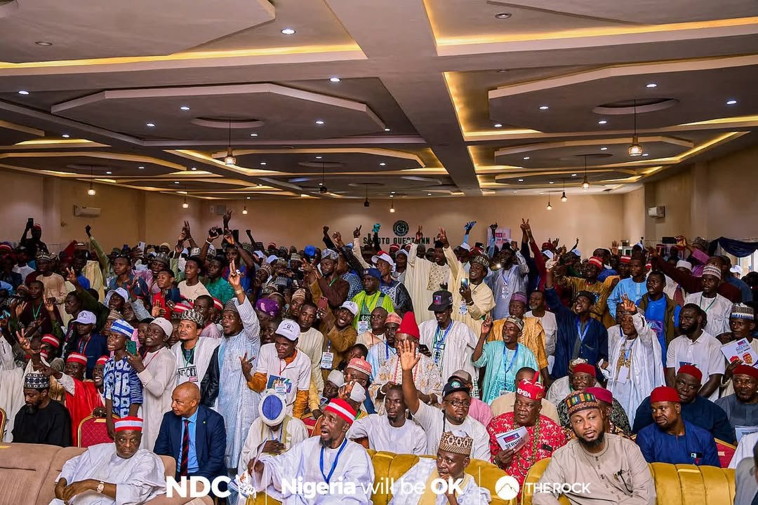 KwankwasoRM's tweet photo. As part of our engagements in Sokoto, I joined our Presidential Candidate, His Excellency Peter Obi, at the Presidential Town Hall Meeting, Sokoto Series.

In my remarks, I urged our supporters to mobilise peacefully and in strict accordance with electoral laws, while emphasising the vital importance of grassroots participation.

The gathering brought together citizens, members of the NDC family, the Kwankwasiyya and Obidient Movements for an open conversation on the issues that matter most to Nigerians and the future of our country.

Nigeria will be OK. - RMK