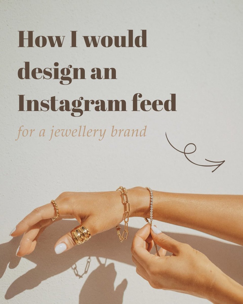 MarcelleIdovli's tweet photo. Your Instagram feed is often the first impression people get of your brand. For a jewellery brand, I’d focus on creating a feed that feels elegant, cohesive and easy to connect with
- Luxury product shots
- Customer photos and styling content
- https://t.co/SZjTpkutrE