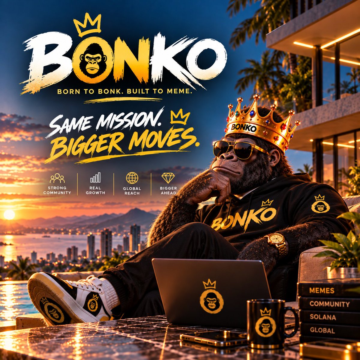 BONKOonSol's tweet photo. You can keep scrolling…

Or you can say you found BONKO early. 👀🦍

Your call. 👑

#BONKO #SolanaGems  #Memecoin https://t.co/nu9ZdLiMXa