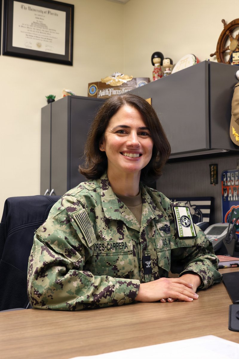 NavyMedicine's tweet photo. 🧠 Taking care of your mind is taking care of the mission.
🩺 @USNavy Capt. Aidith Flores-Carrera explains how proactive mental health care keeps warfighters deployable and sharpens decision-making under stress. Seeking care doesn't end your story; it sustains it. #Navy250 #MM250 https://t.co/XIu36xgoiH