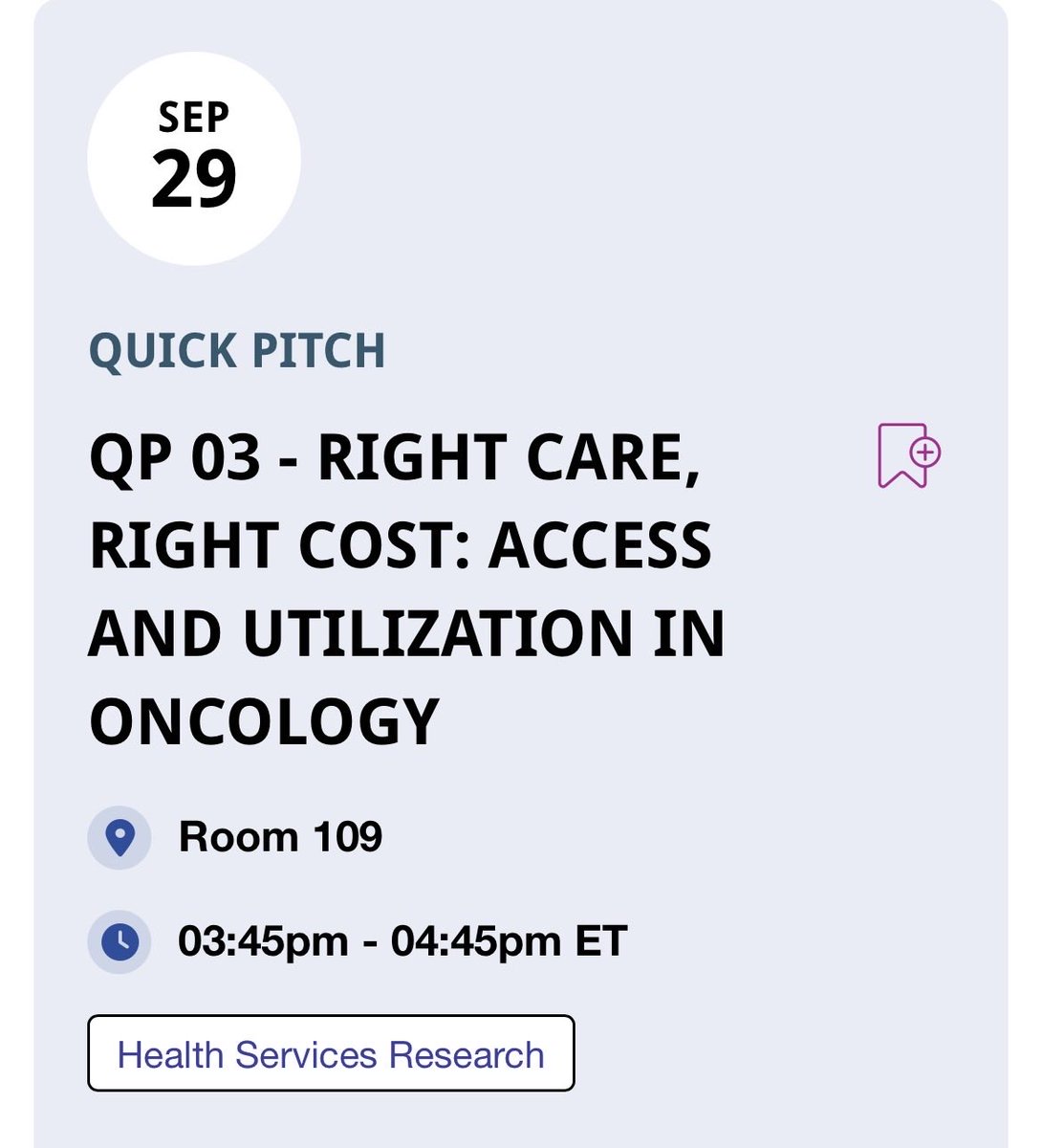 fumikochino's tweet photo. Happening right now! 

RIGHT CARE, RIGHT COST: ACCESS AND UTILIZATION IN ONCOLOGY 

#ASTRO26
Tuesday, 3:45-4:45pm  
Room 109

✅✅✅Cost effective analysis, RVU changes, and payer driven utilization variability. https://t.co/SX7gNkIv3k