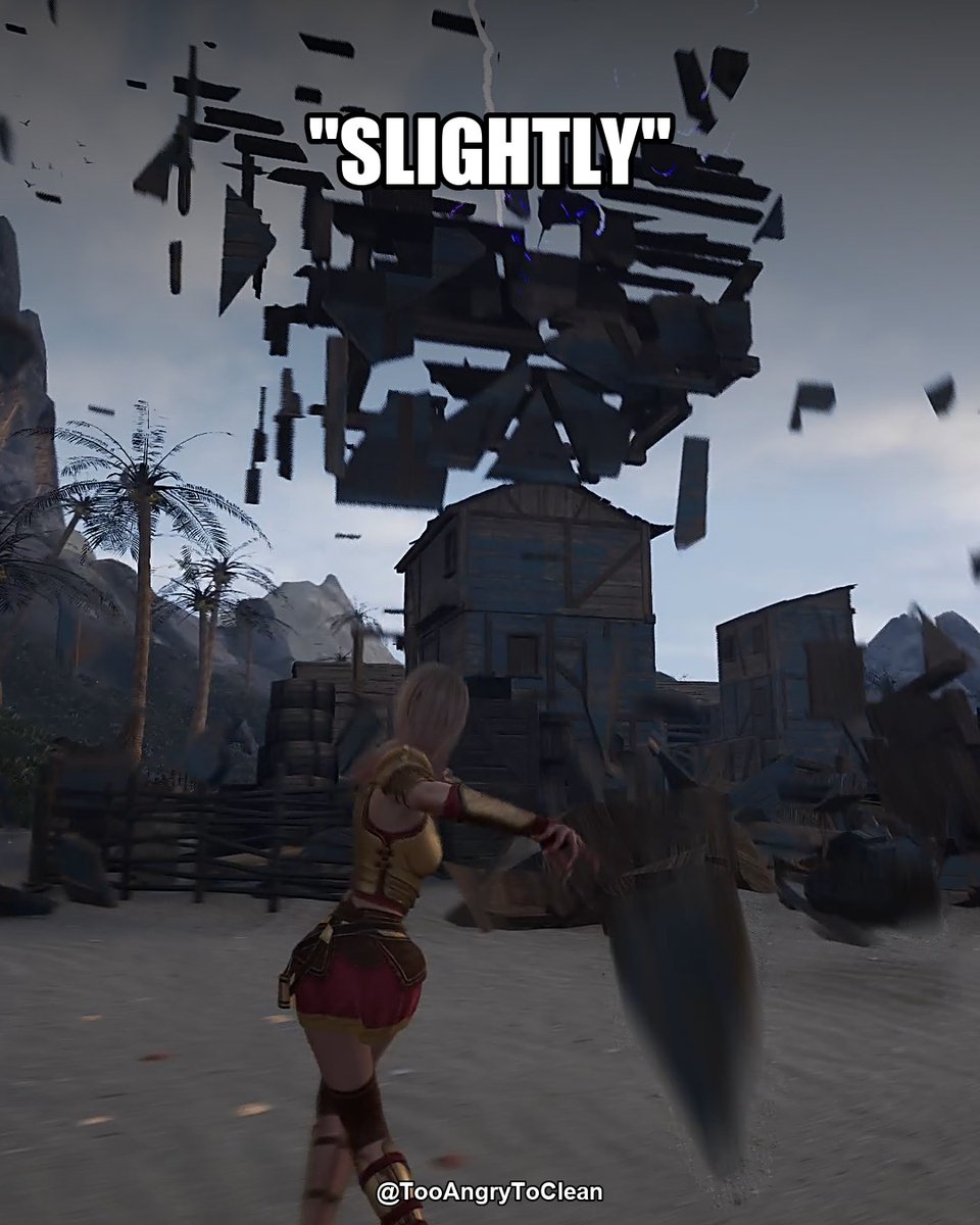 TooAngryToClean's tweet photo. The balance team looked into the lightning. The houses were the problem.

Nerf it or keep it?

#indiegame #gamedev https://t.co/XtME5VPOyi