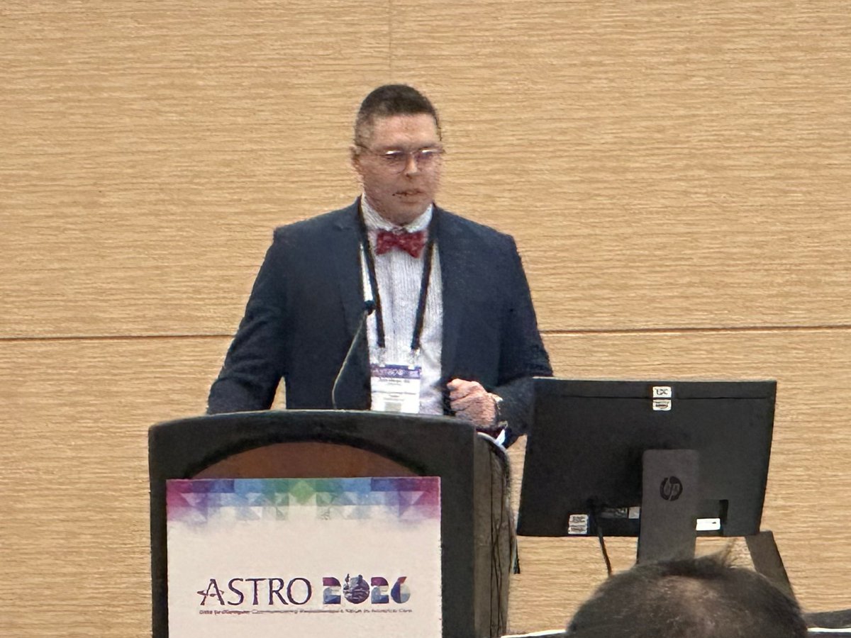 KURadonc's tweet photo. University of Kansas Medical Center Ryan Morse, MD, Assistant Professor Presented "Risk Classifier for Treatment of Stage III Non-Small Cell Lung Cancer Using Competing Event Regression: Ancillary Analysis of RTOG 0617" at ASTRO 2026
@RonaldChenMD @KUMedCenter https://t.co/43RseUMaGX