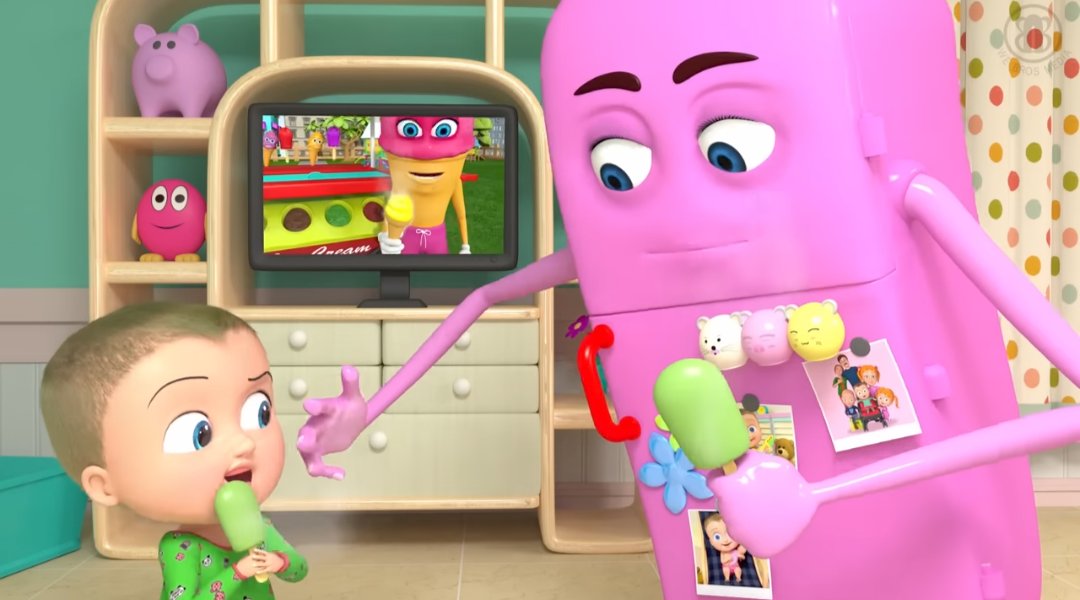 terunidaiful's tweet photo. Notice how refrigerator is trying to steal Johnny's ice cream? It reminds it of it's past relationship with bar ice cream and how they had to break up due to gay marriage being illegal and how refrigerator still wants bar ice cream back.. Truly heartbreaking #toddlertwt https://t.co/Af0yZqgOA9