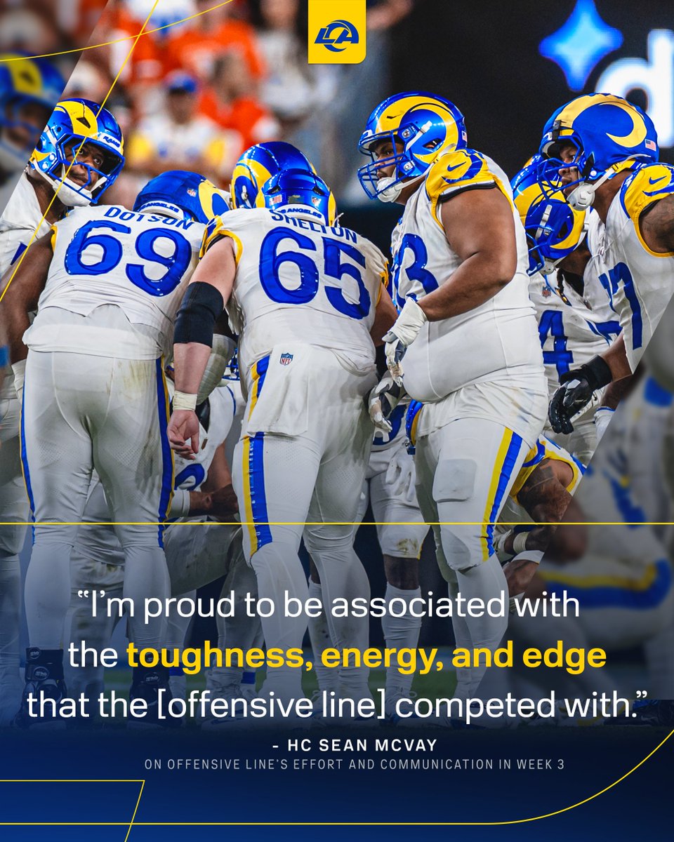 RamsNFL's tweet photo. Starts up front 💪 https://t.co/E6y3JHFPnF
