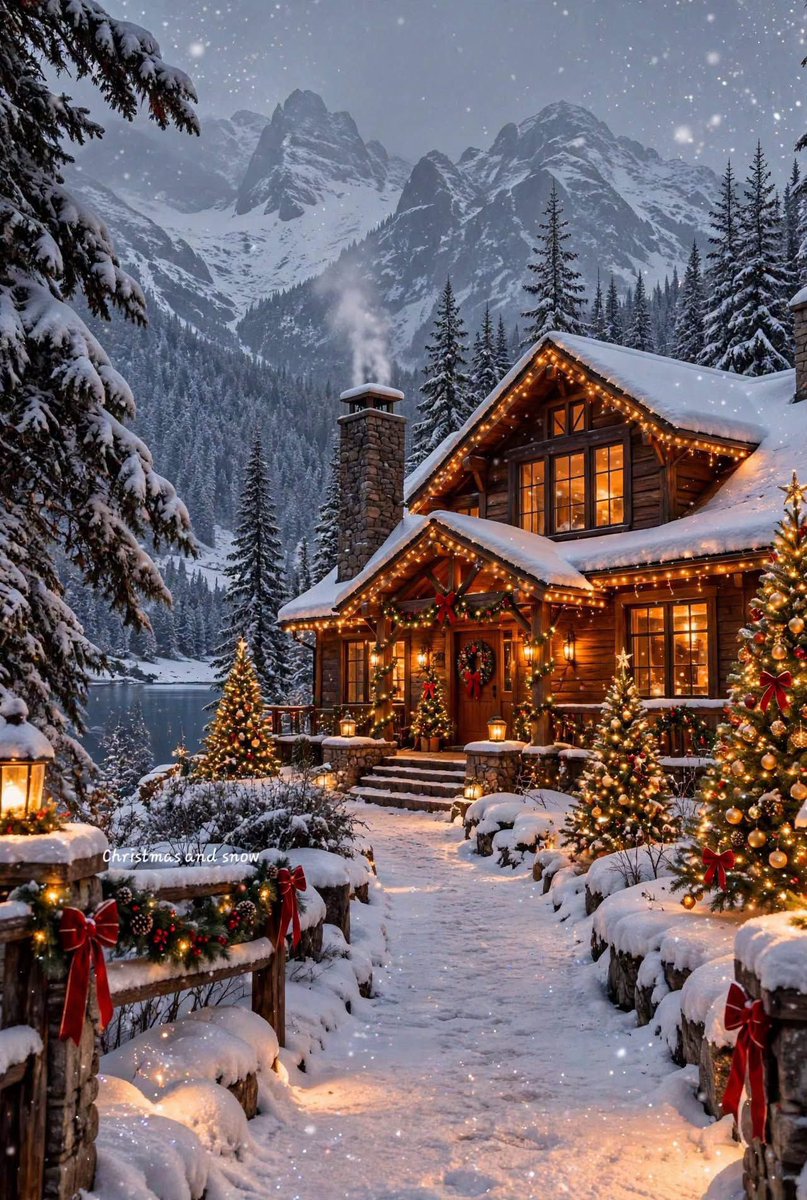 LuThnhNgh1's tweet photo. Cozy winter vibes are hitting different this year !
Loving the holiday decorations and the beautiful snowfall outside .
So magical ! https://t.co/Z88JNqM3Ll