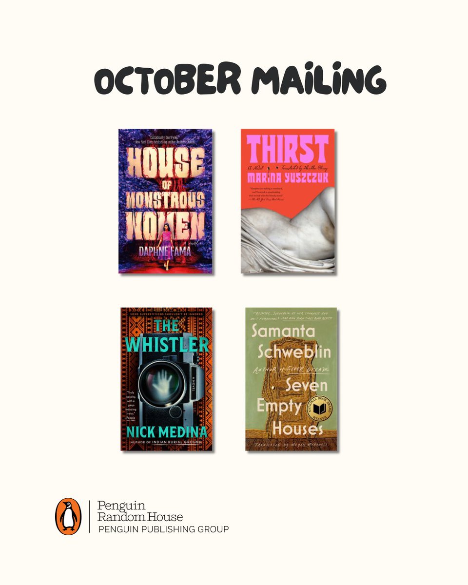 penguinusa's tweet photo. Applications for the next round of our influencer program for multicultural creators are now live! Dive into bone-chilling, teeth-grinding reads sure to keep you on the edge of your seat this scary season 🍂 👻

Must be 18+ or older, have an active social media account, and live in the USA or Canada to be eligible. Apply by 11:59 PM, Friday, October 2nd: https://t.co/Bf0lzN6YDp [1/2]
