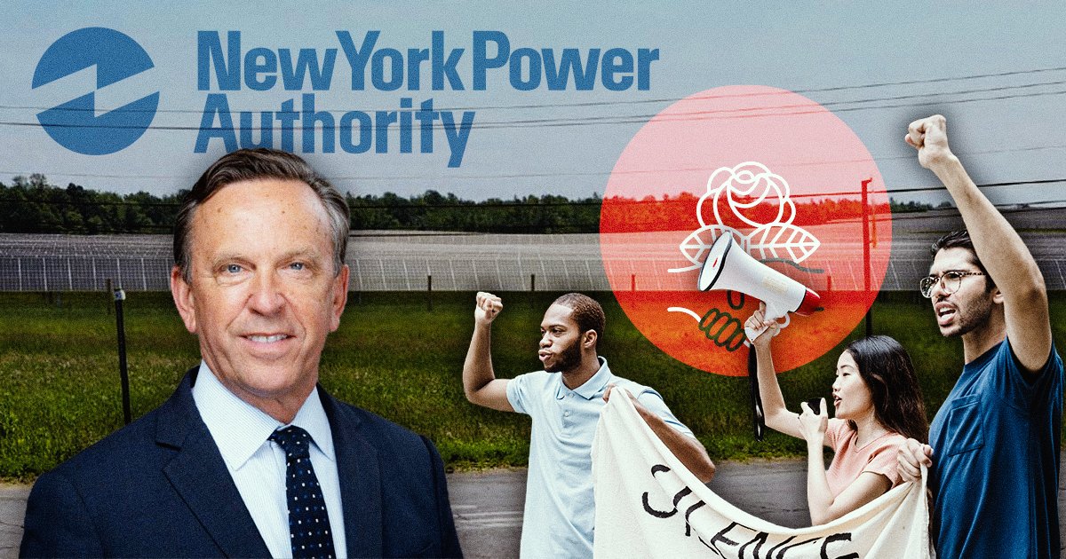 NYEnergyAllies's tweet photo. Public Power NY and DSA are celebrating NYPA's biggest solar deal yet. Here's what the state actually bought.

Rich Road Solar is a 240-megawatt project in St. Lawrence County. It won a state contract in 2021, then let it lapse as costs rose. On Monday, NYPA took a 51% stake. EDF, the private developer, keeps the other 49%.

This isn't a one-off. We matched every project in NYPA's renewables plan against state records. 20 of its 29 private partnerships are projects whose earlier state deals had already fallen through. NYPA's own plan calls it "Investigating 'At-Risk' Projects."

The pitch for public power was that state-owned solar would make money, and that money would lower your bill. NYPA's own numbers say otherwise. New solar costs "at least $100" per megawatt-hour to produce. The market pays "less than $50." The difference comes out of your electric bill for 20 years, through the same state contracts private projects get. For Rich Road, the state won't disclose the price until the plant is running.

The bill credits that were promised? They come from a share of project revenue that NYPA's board chooses. The state set no minimum. Whatever comes back is a slice of what ratepayers paid in first.

Rich Road is 1.6% of the 15 gigawatts the campaign says New York needs. Getting there means doing this about 61 more times.

There are no profits to redistribute. There's a bill for New Yorkers. Read our investigation linked in the comments.