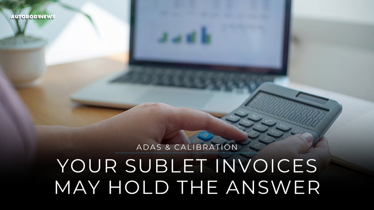 autobodynews's tweet photo. Before pricing ADAS equipment, check your last six months of sublet invoices.
 
Your existing ADAS volume may already be telling you whether bringing the work inside makes sense.

Read more: https://t.co/wDD03tCIoO

 #ADAS #CollisionRepair #ShopManagement #AutoBody https://t.co/It1w9KjsT9