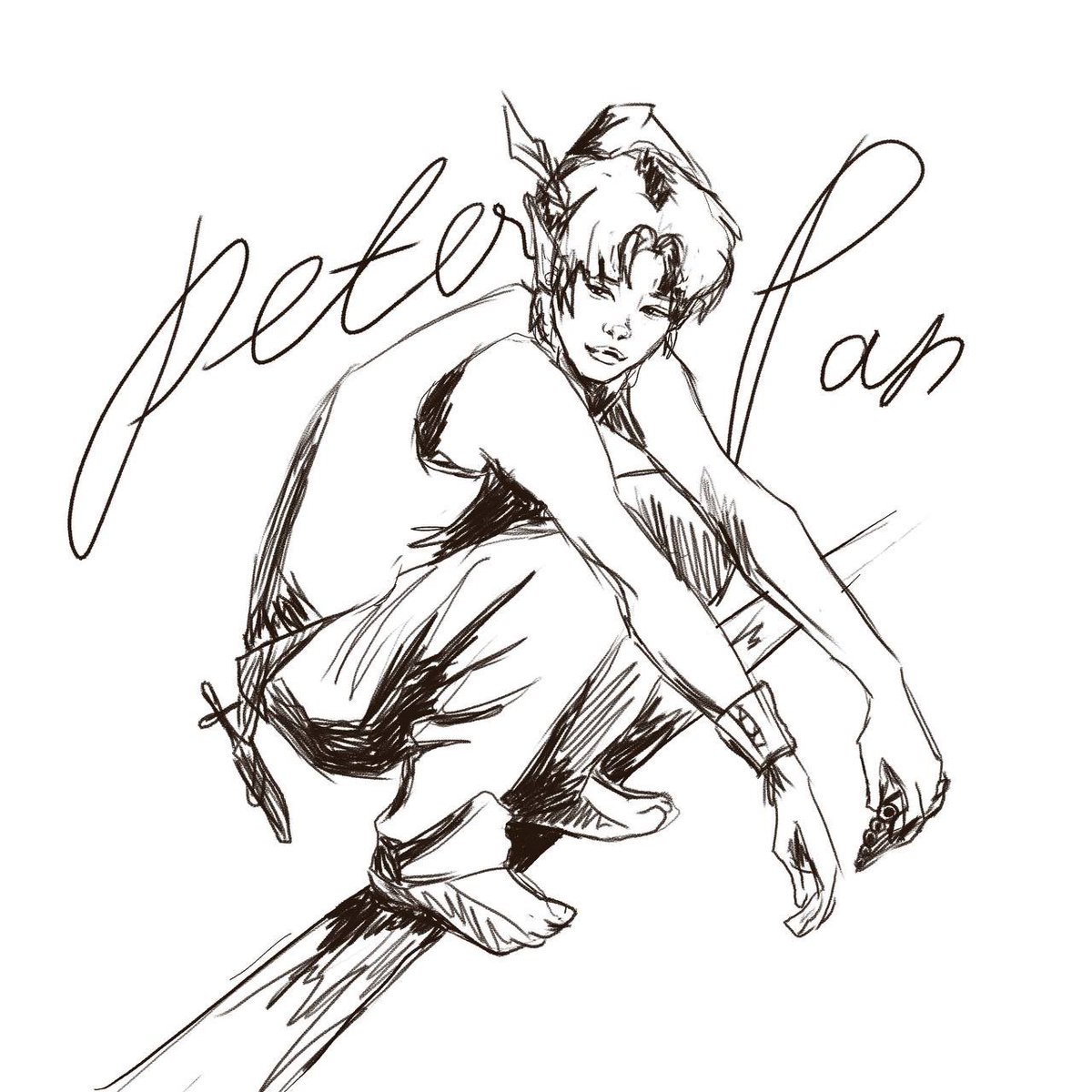 MarkovAlexande6's tweet photo. what if…. #txt #peterpan #hueningkaifanart ##yeonjunfanart #txtart https://t.co/COnV04fvOy