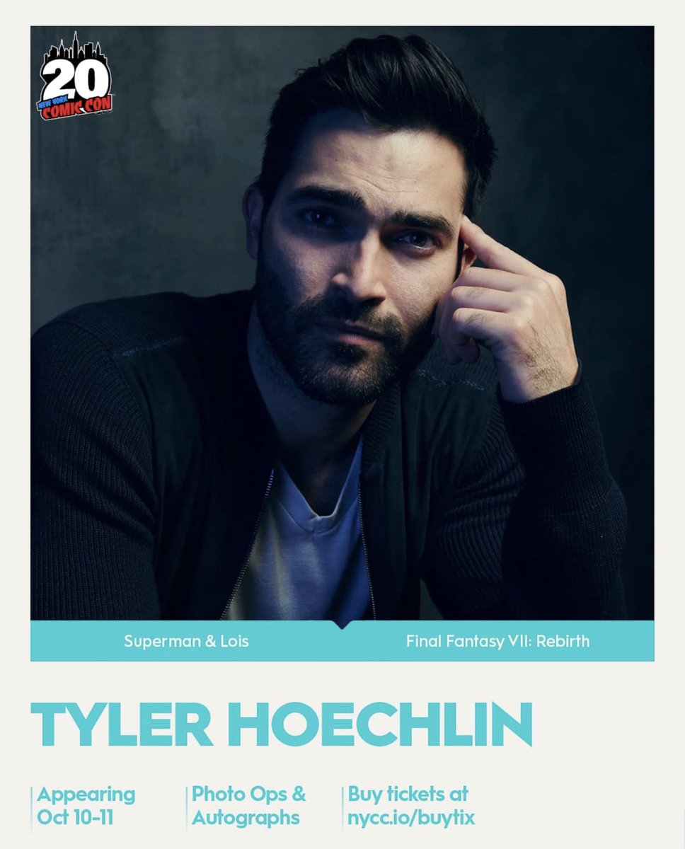updatesofth's tweet photo. Reminder - Tyler Hoechlin will attend NYCC next month on October 10th and 11th https://t.co/AQUq0m370W