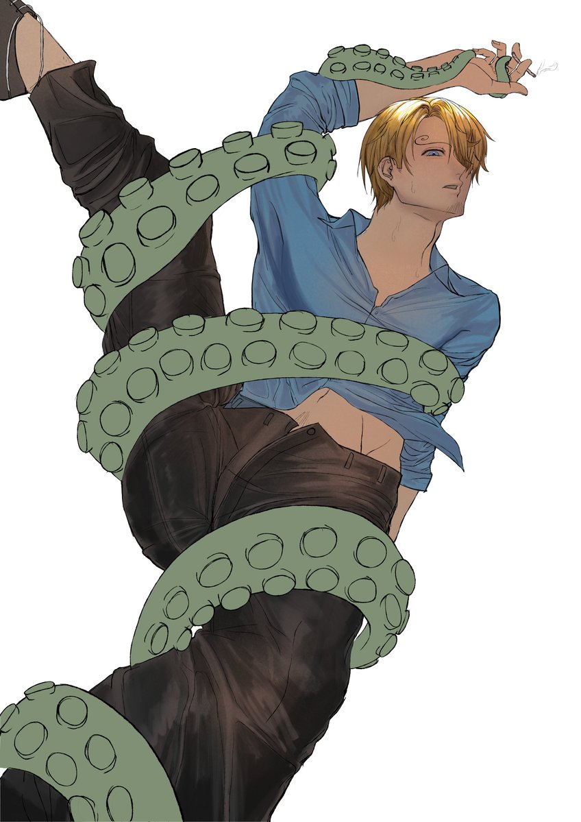 Gumiii03's tweet photo. At some point I'll start with the octopus 🐙🔞 #sanji #onepiece #fanart https://t.co/qD8sWh5k9z