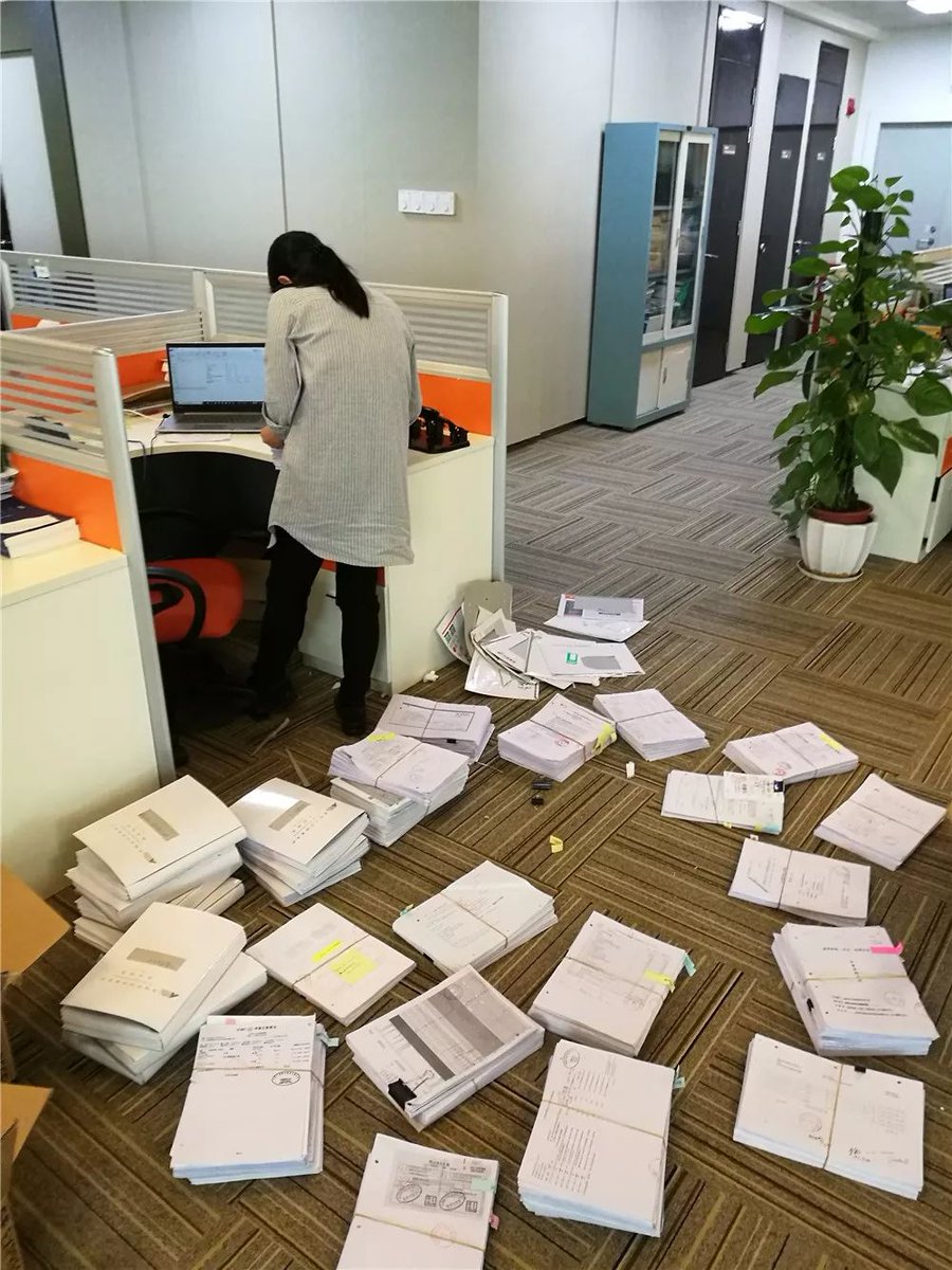 Collardau9's tweet photo. Hoy en la oficina, mi compaero intentó usar el papel secante para imprimir documentos y terminó con una carpeta completamente mojada — ahora es la "nueva forma de hacer informes húmedos" que nadie se atreve a imitar. https://t.co/kIWIFTBRVk