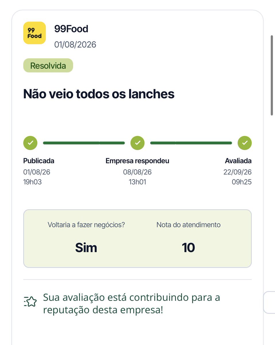 gomesxd02's tweet photo. @Zimmermano_ qual app mano? 99 e ifood eles sempre reembolsaram no reclame aqui, mas na dúvida eu sempre abro protocolo no procon e no reclame aqui, demora nem 5 minutos e eles são obrigados a responder (pelo menos no PROCON) https://t.co/WwgTo7g9J5