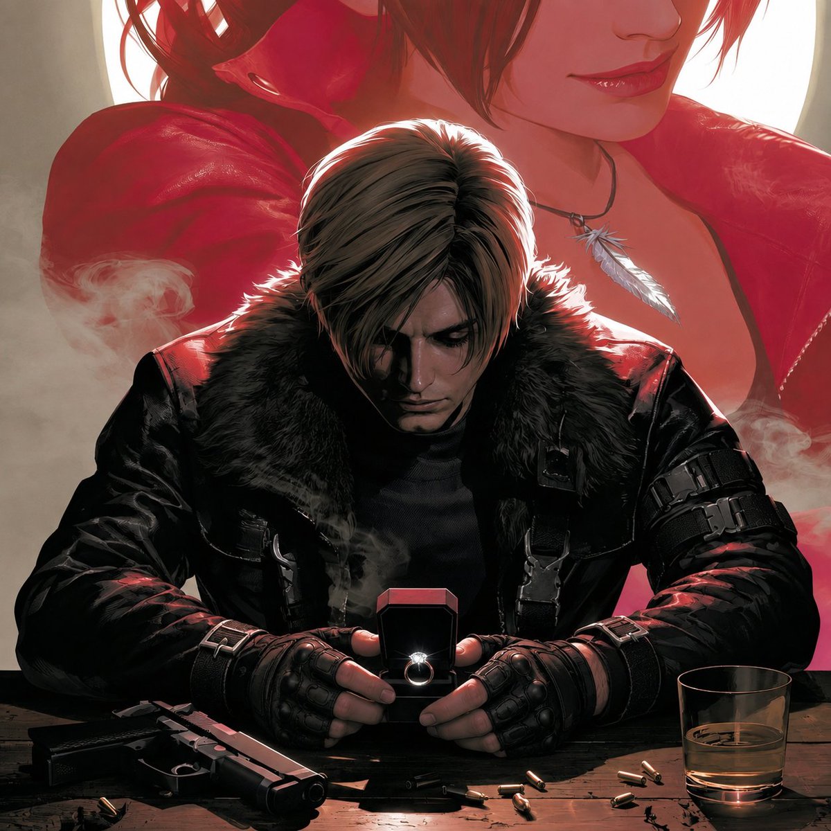 Anthill2k's tweet photo. Leon Kennedy Claire Redfield Resident Evil Veronica Capcom rev September #ResidentEvil #leonkennedy #evil #rev #capcom https://t.co/jdXUnwMnRF