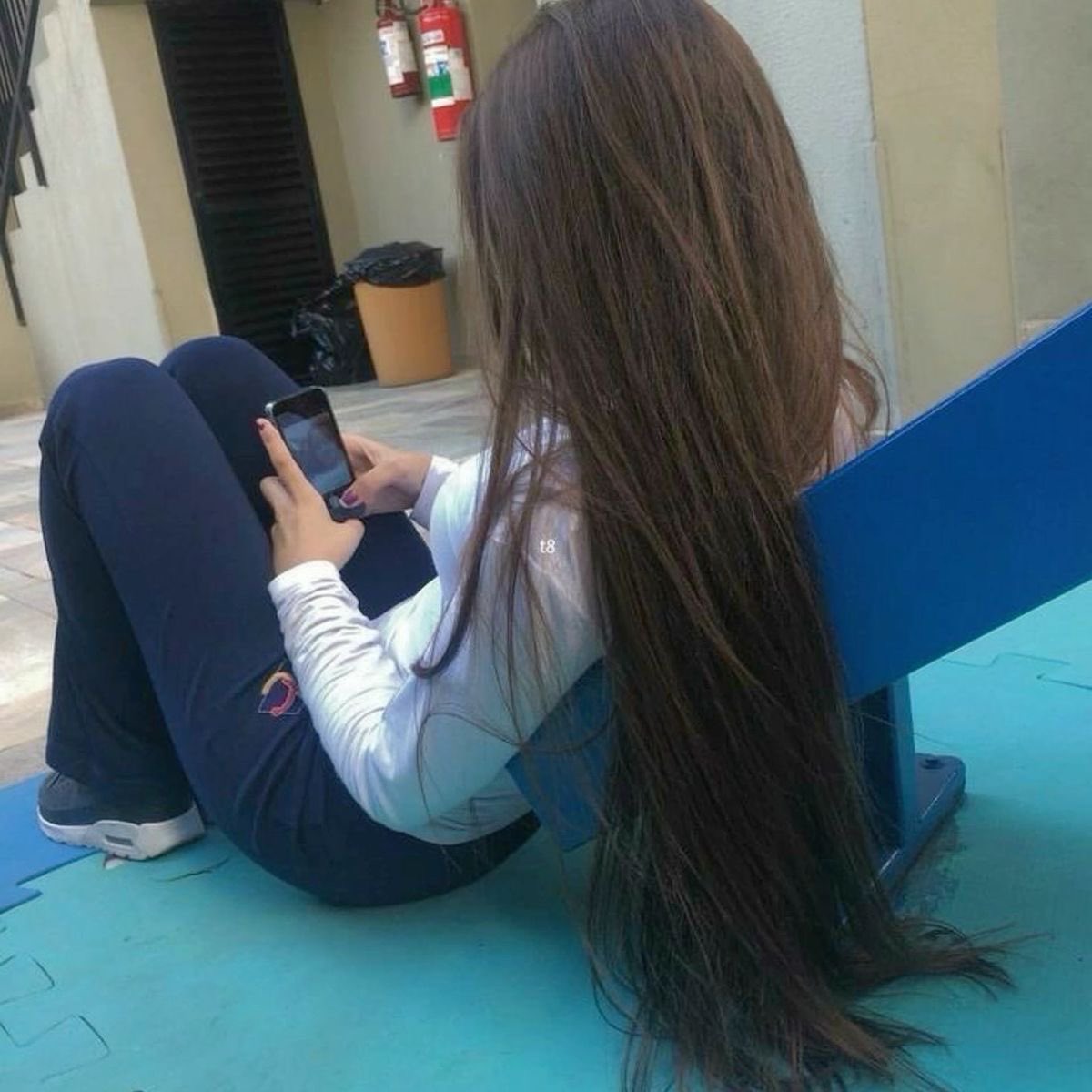 dylbambi222's tweet photo. that’s the hair length i need https://t.co/r9qgqejkhv