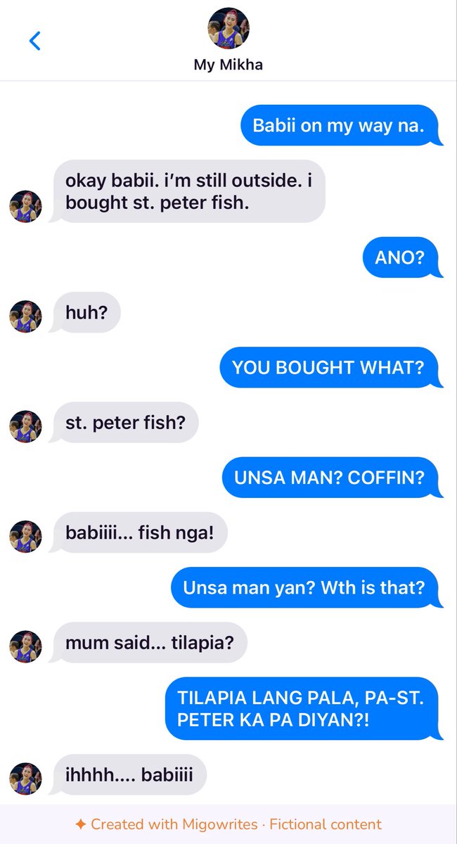 annoying_mickey's tweet photo. Kasi Im bored.   

#mikhaiahau #MadeWithMigo 🦊
Tilapia https://t.co/hTI6aJiifB