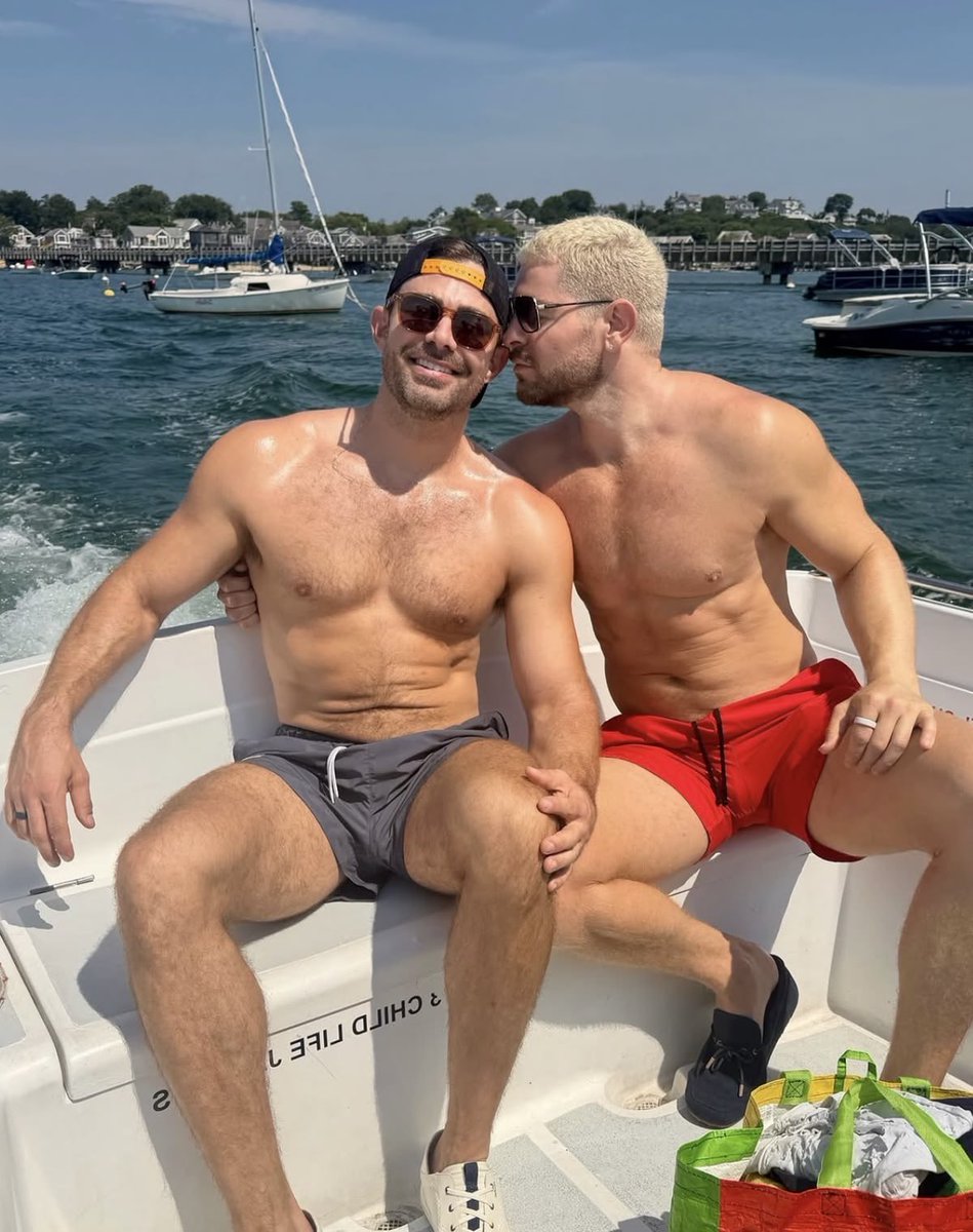 DonMike_X's tweet photo. Four years into their marriage, Jonathan Bennett and Jaymes Vaughan are still doing the most ordinary couple things together  just with a boat, sunshine and Provincetown as the backdrop.

The photos come from their 2026 anniversary trip, when the husbands spent time around P-Town, including a boat ride, a drag show and time with their dog. They married in Mexico in March 2022 after getting engaged in 2020.

That’s the part I like about photos like this: there’s no big celebrity moment to decode. It’s simply two openly gay men enjoying married life in one of the most recognizable LGBTQ+ vacation towns in America.

And those ordinary images matter too queer visibility doesn’t always have to be a red carpet or a statement; sometimes it’s just seeing a married gay couple enjoying their vacation like everybody else.