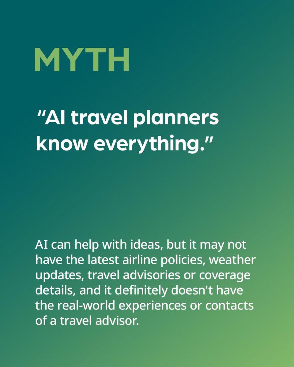 TravelGuard's tweet photo. AI cannot predict every plot twist ahead of your vacation. https://t.co/LAbDlOZDZr