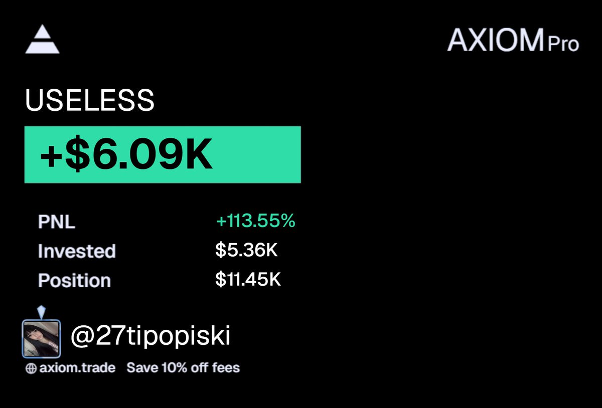 27tipopiski's tweet photo. USELESS coin 
solana:Dz9mQ9NzkBcCsuGPFJ3r1bS4wgqKMHBPiVuniW8Mbonk 
Dz9mQ9NzkBcCsuGPFJ3r1bS4wgqKMHBPiVuniW8Mbonk 
ATH $418M
NOW $238M https://t.co/w9naoyluub