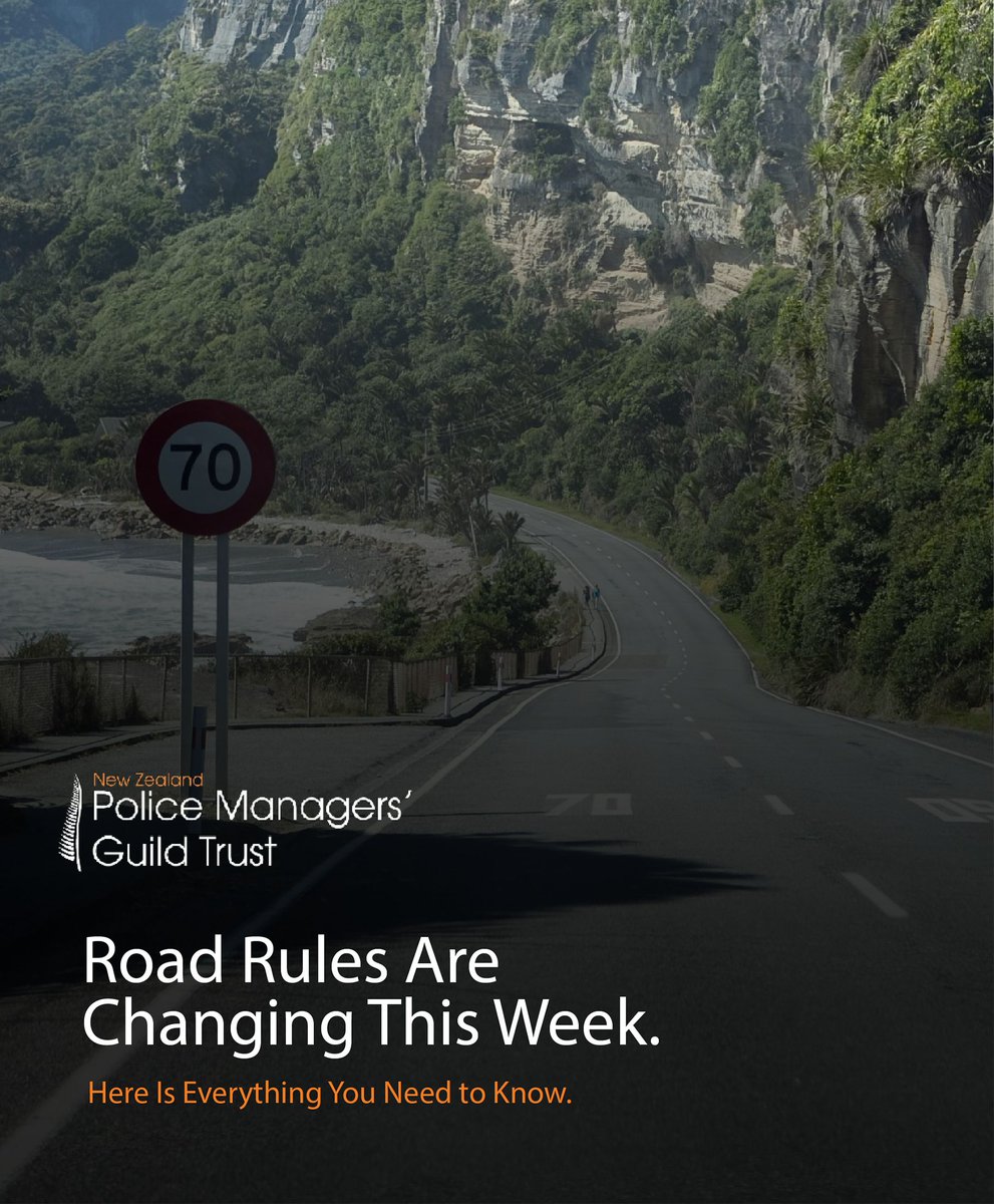 nzpmgt's tweet photo. Four new road rules start in NZ from 1 October.

Drivers must leave 1.5m when passing cyclists. Children 12 and under can cycle on footpaths with an adult, and drivers must give way to buses pulling out on roads up to 60km/h.

Know the changes before Wednesday. https://t.co/yNx7da3SaQ