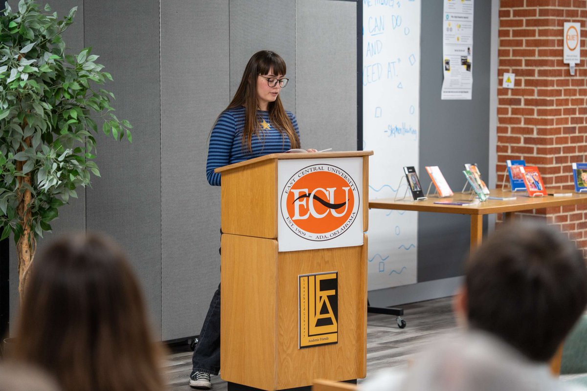 ECUTigerUpdates's tweet photo. Join us for the Originals Open Mic tomorrow at 3:00 p.m. in the Linscheid Library!

Meet the editors, hear others' work, and even share your own original writing and visual art pieces!

Learn more about "Originals" and the open mic here: https://t.co/Nx1tJYXvmR https://t.co/vXxAyG7b2d