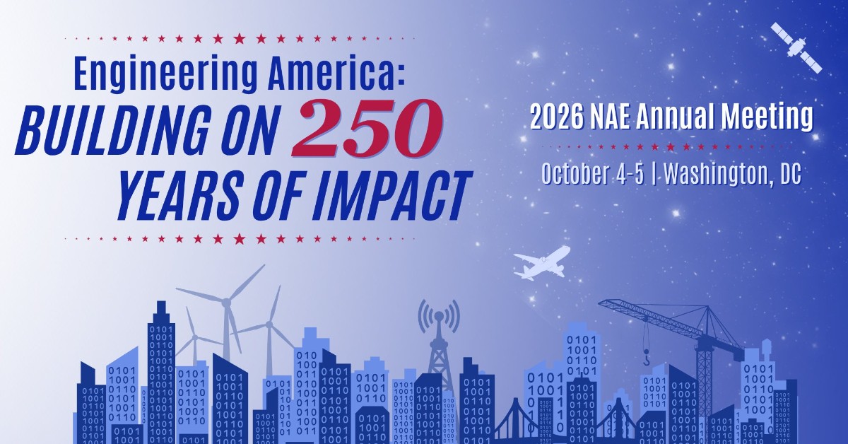 theNASEM's tweet photo. @theNAEng Annual Meeting will bring together leaders in #engineering to recognize achievement and examine engineering’s role in shaping America’s future.

Join us October 4 – 5 for new member inductions, awards, lectures, and more: https://t.co/ZNHo8c1Ed3 https://t.co/YLIngxjxWb