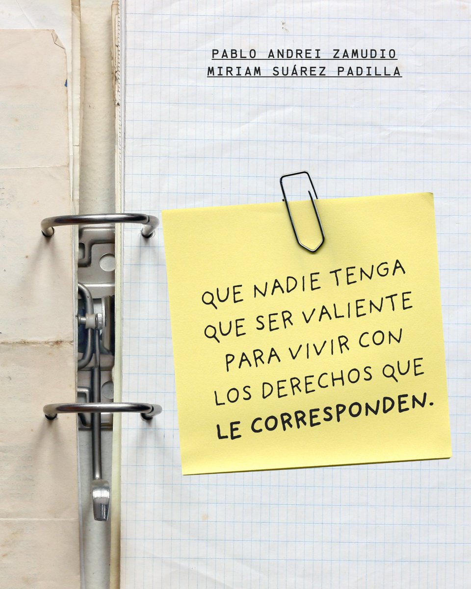 pabloandreiPAZ's tweet photo. ¡Ningún derecho nació del silencio!

Detrás de cada derecho que hoy tenemos, hay historias de lucha, personas que alzaron la voz y generaciones que se negaron a aceptar la injusticia.

Lo que ayer parecía imposible, hoy es un derecho. Y lo que hoy defendemos será la libertad de quienes vienen después.

Porque la justicia también empieza cuando dejamos de ver el dolor ajeno como un problema de alguien más.
