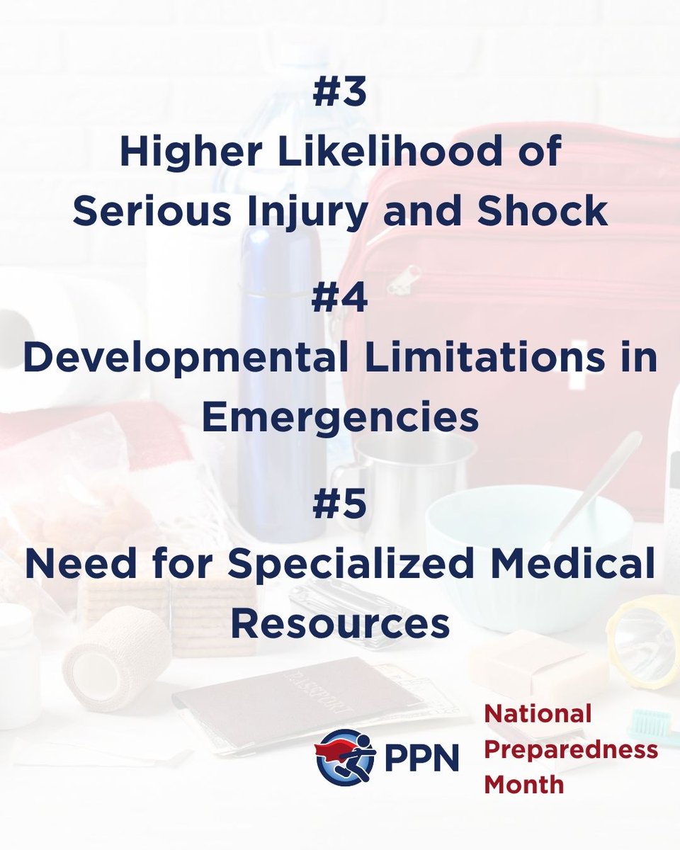 pedsprevention's tweet photo. PPN updated its National Preparedness Month resource to provide tips and additional resources to families &amp; caregivers, healthcare providers, emergency managers, and schools to help improve kids’ safety during hazardous events: https://t.co/SAIzrJm2yI https://t.co/3cAZZhoBeo