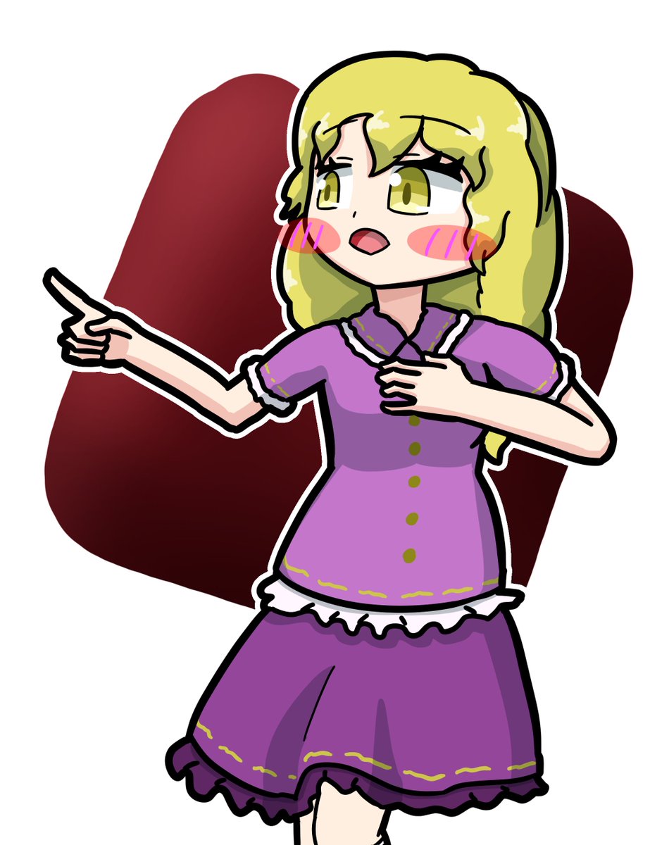 runngaa's tweet photo. #みんなで東方ワンドロ150日チャレンジ
メリー https://t.co/AU5BKD8sbc