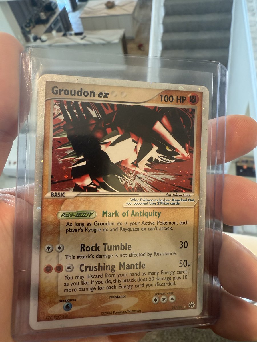 DGthe99's tweet photo. Clean ass copy from my guy @PokemonJosh2886 appreciate the buy! Anybody looking for older singles check him out 🙌🏻🔥 https://t.co/XmDErtIMNA