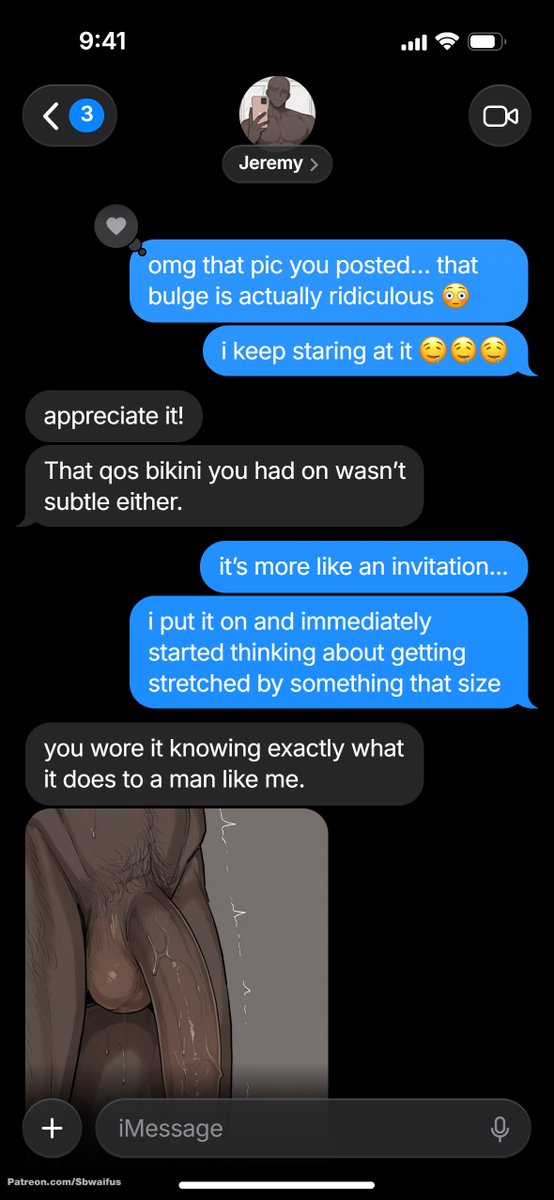 SBwaifus's tweet photo. Things are getting spicy in tsubame tinder dms... Looks like she found the perfect BBC Bull to help her out with her plan. Her boyfriend doesnt stand a chance!

Find the full comic at: https://t.co/4zaG1PJG2M https://t.co/91gc6mFexn