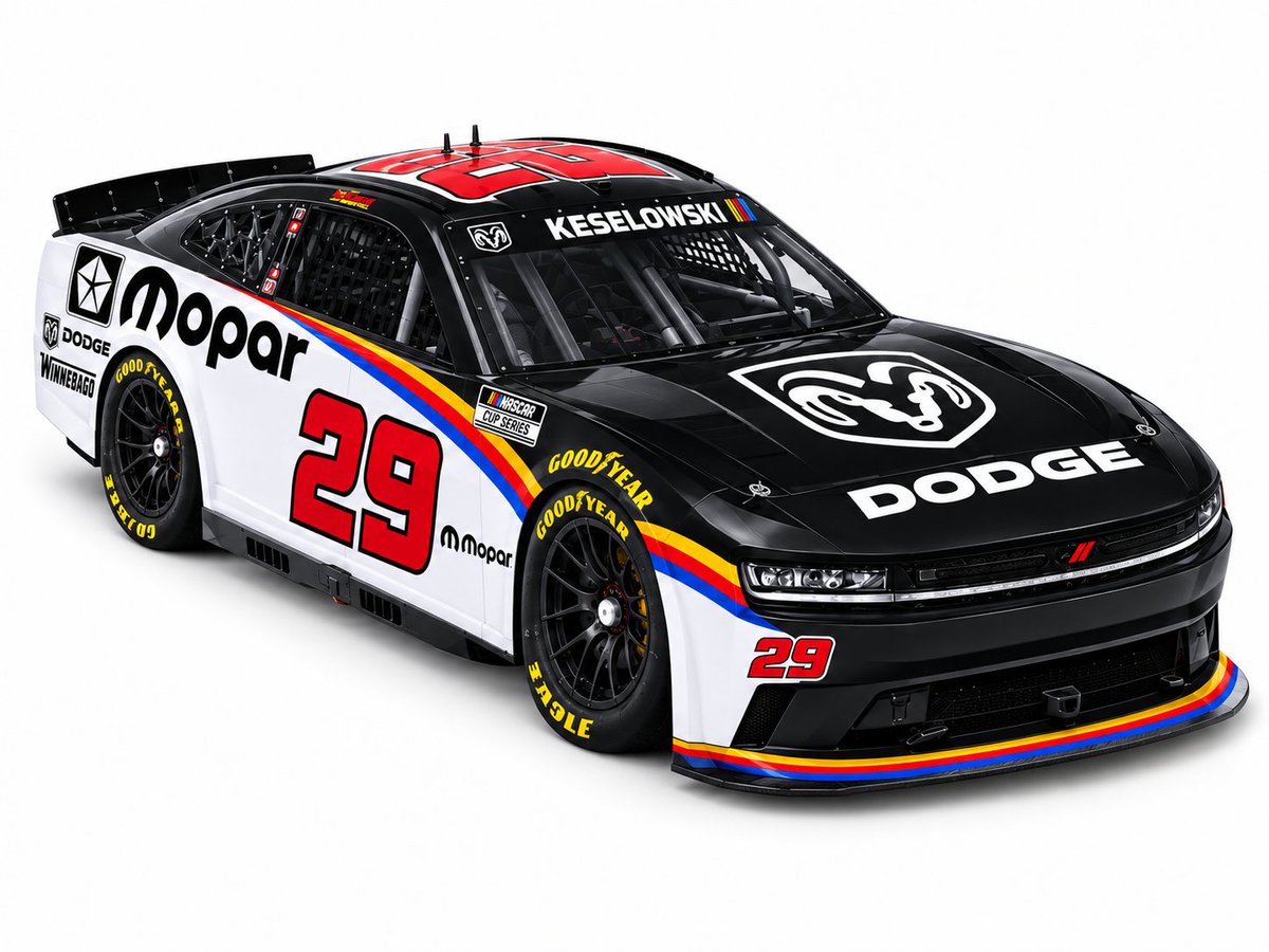 ChrisCurry13817's tweet photo. Let the speculation begin! #NASCAR #BradKeselowski #Dodge https://t.co/IQLU7FpcZY