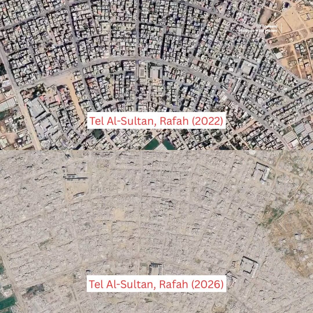 lucabonfante_'s tweet photo. Google earth actualizó sus imágenes sobre Gaza. Así se ve un Genocidio: https://t.co/3D8DLt293a